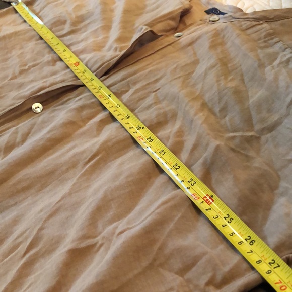 Baci delicate & lightweight button down thin silky cotton long sleeved blouse - Picture 8 of 10